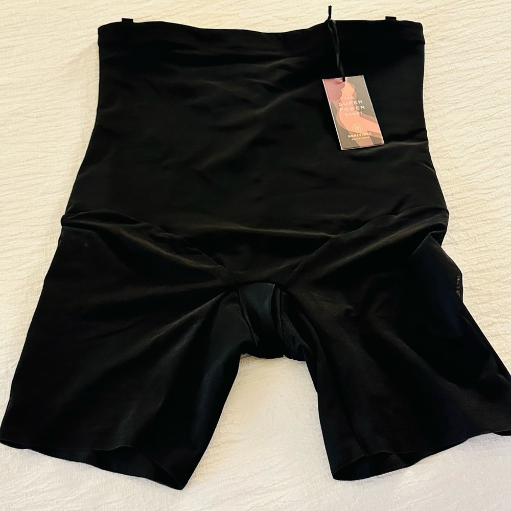 Honeylove The Super Power Short Black Shapewear NWT 3XL